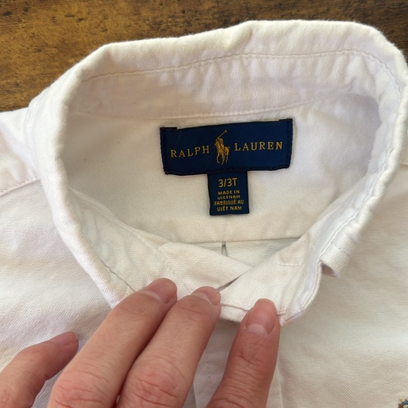 Long sleeve collared dress up shirts bundle Boys 3T - Picture 5 of 8